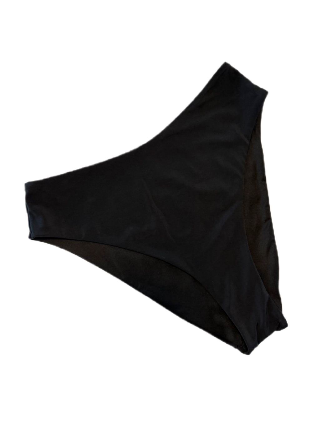 Victoria's Secret Swim High Waisted Bikini Bottom Full Coverage Black Size M